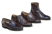 Uomo Classic Mens Slip on Leather Shoe